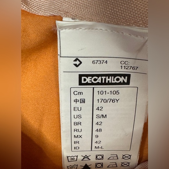 Decathlon  Orange Pants. Great Condition. Size S/M - Picture 4 of 15